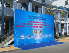 Hội nghị Ban Chấp hành Chi hội Cấp Thoát nước miền Nam lần thứ 2 năm 2026